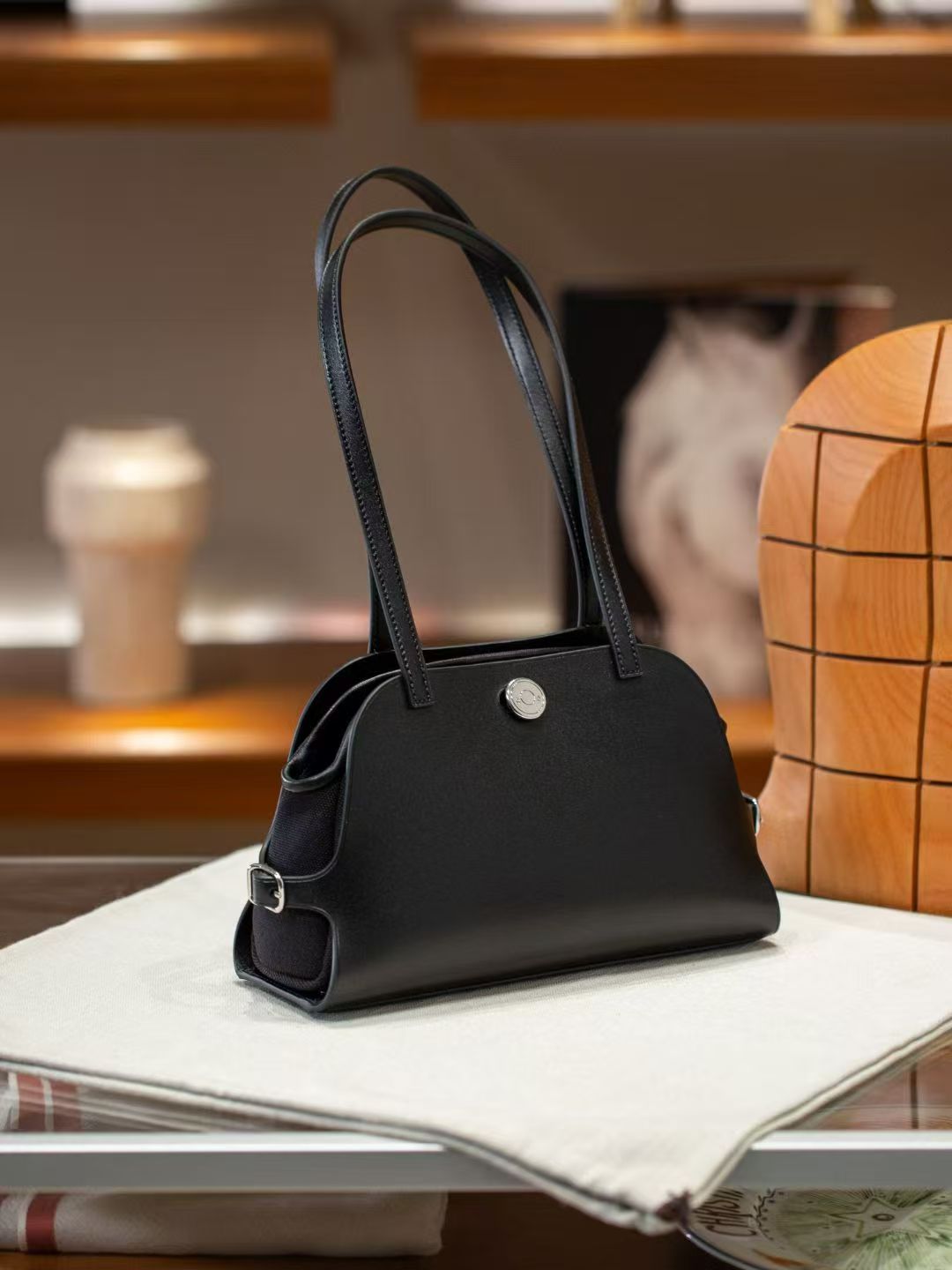 Bucket Bag Suede - 2025 High Quality Swift Cowhide Single
