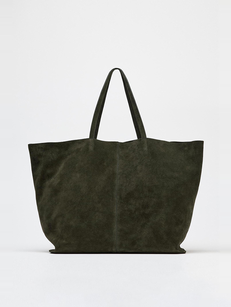 Luxury Bags Everyday - Women's Large Suede Bag Luxury Designer