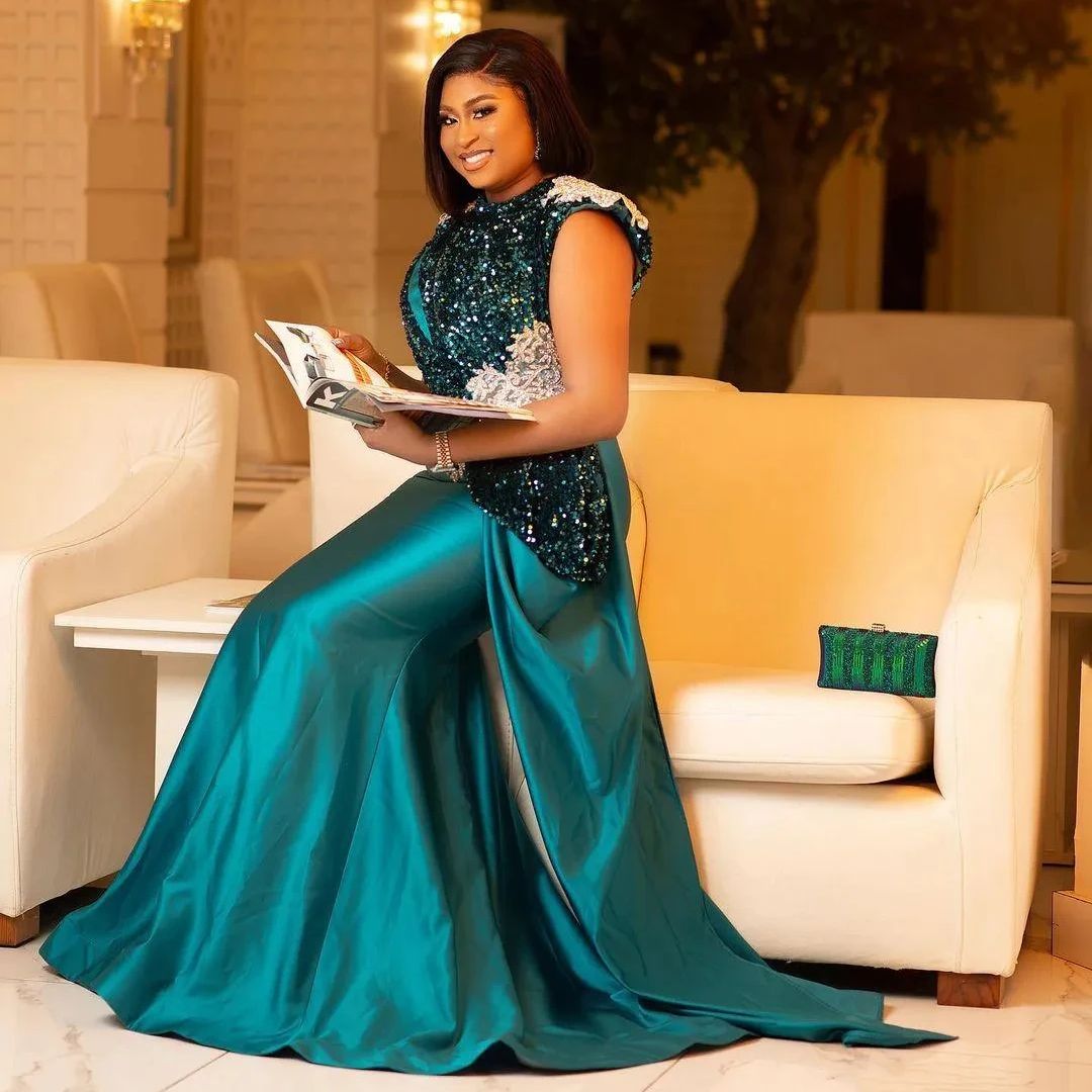Luxury Bags Tier - 2025 Sexy Green Mermaid Dress with