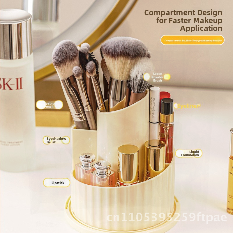 Luxury Bags Youtube - Rotating Makeup Brush Storage Tube Dustproof