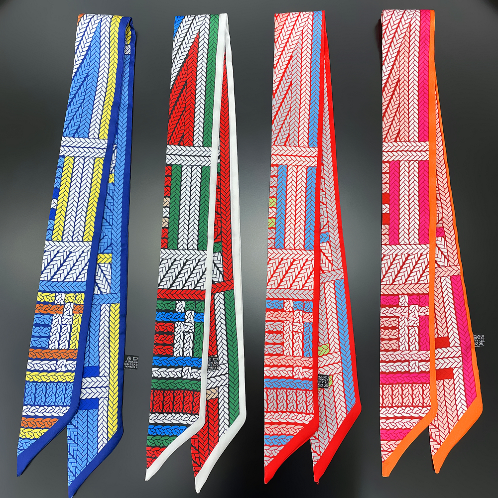 Luxury Bags Design - 2024 New Rope Print Women Scarf