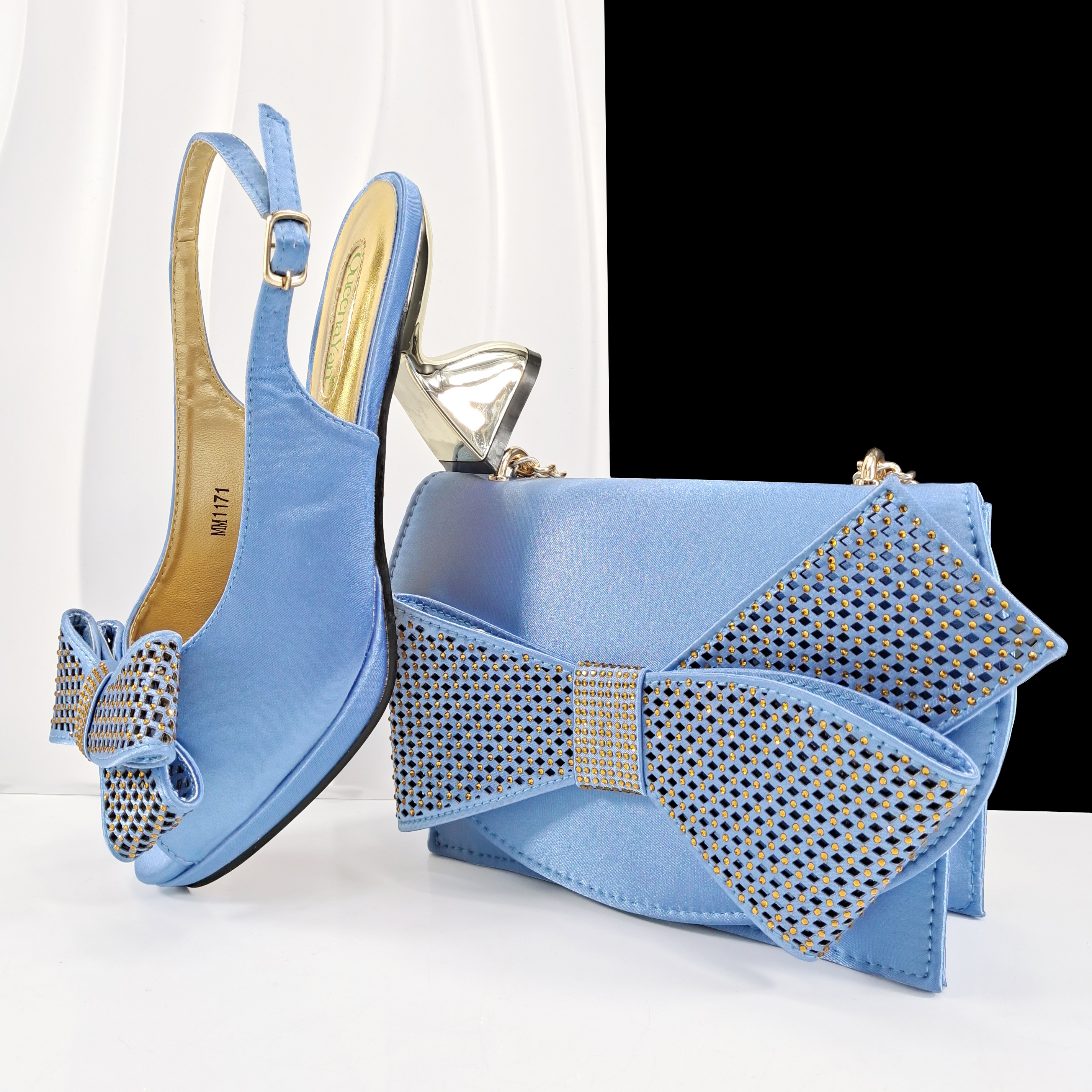 Luxury Bags & Leather Repair Of Atlanta Photos - Queena Yan Sky Blue Color Peep