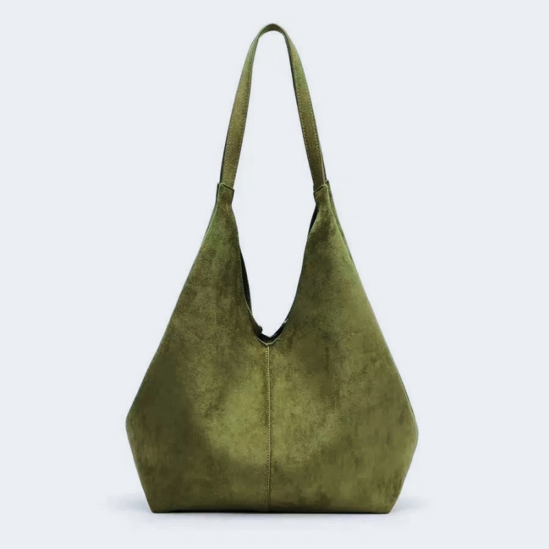 Suede large-capacity bag for w - Bucket Bag Suede 리뷰 및 가격