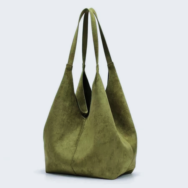 Suede large-capacity bag for w - Bucket Bag Suede 리뷰 및 가격