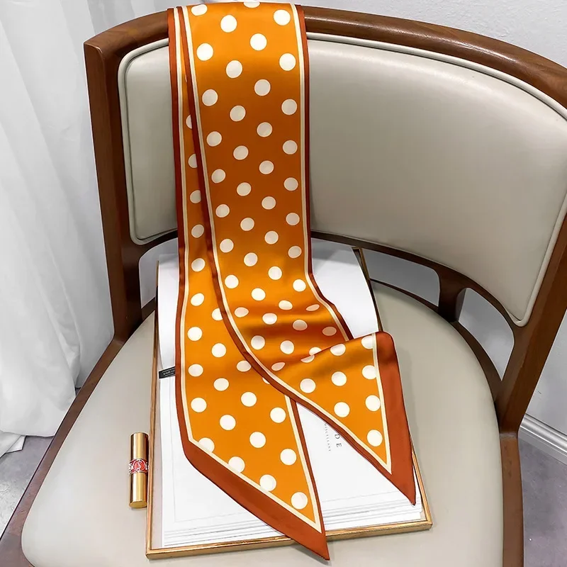 Design Print Skinny Scarf Plai - Luxury Bags Sales 리뷰 및 가격