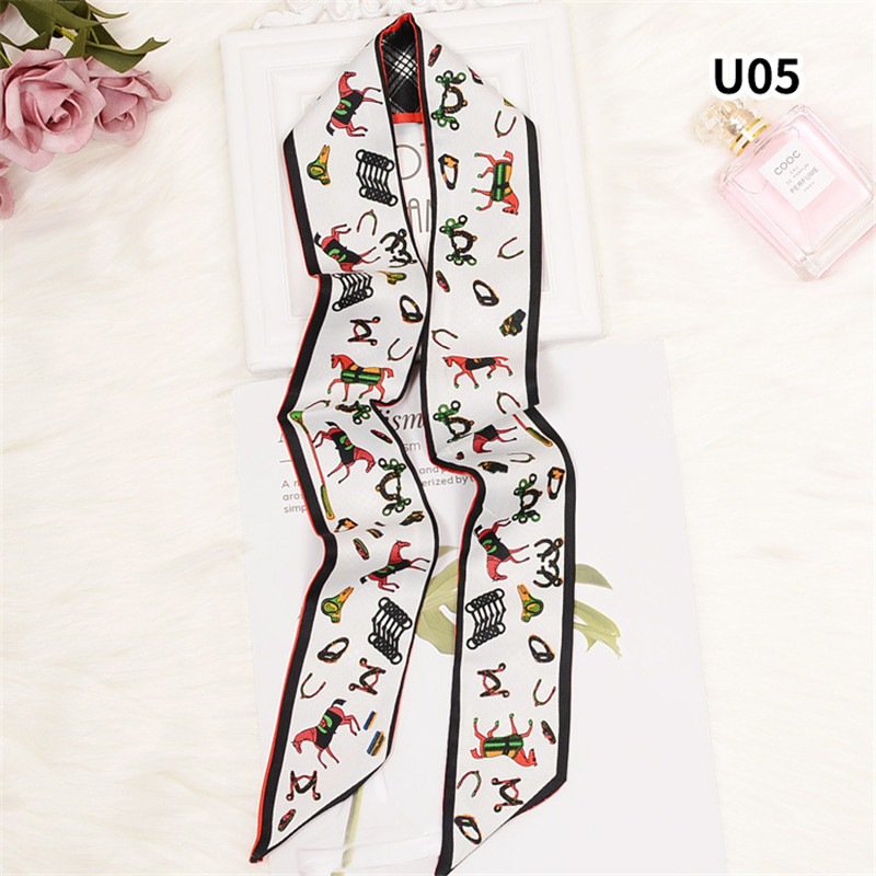 Horse Plaid Skinny Scarf Women - Luxury Bags Sales 리뷰 및 가격