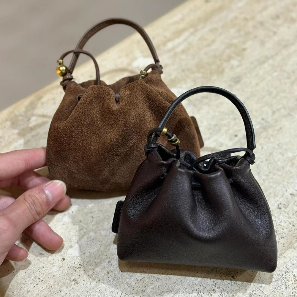 Chinese Retro Mini Crossbody B - Bucket Bag Suede 리뷰 및 가격