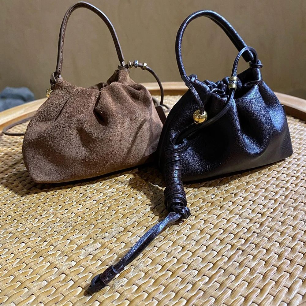 Chinese Retro Mini Crossbody B - Bucket Bag Suede 리뷰 및 가격