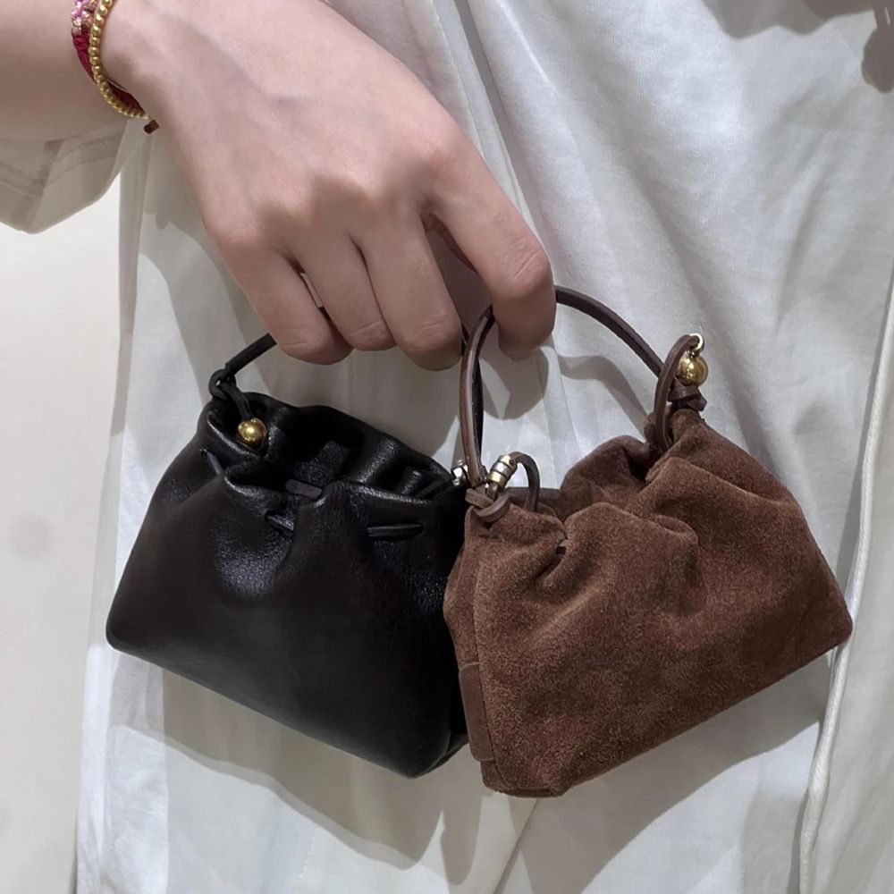 Chinese Retro Mini Crossbody B - Bucket Bag Suede 리뷰 및 가격