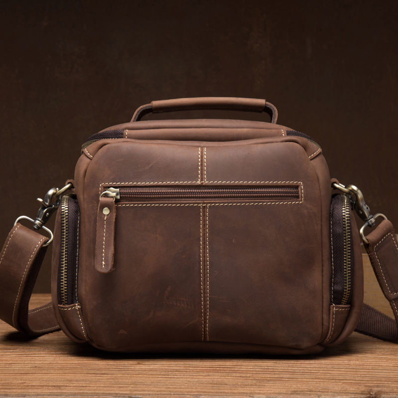 Crazy horse leather handmade s - Bucket Bag Suede 리뷰 및 가격