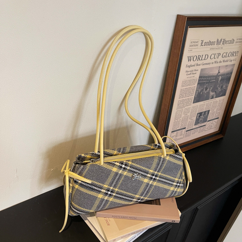 Fashion Microfiber Striped Pla - Luxury Bags That Are Affordable 리뷰 및 가격