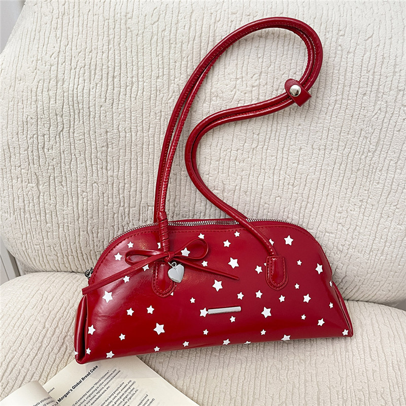 New PU Stars Bow Zipper Sweet  - Luxury Bags That Are Affordable 리뷰 및 가격