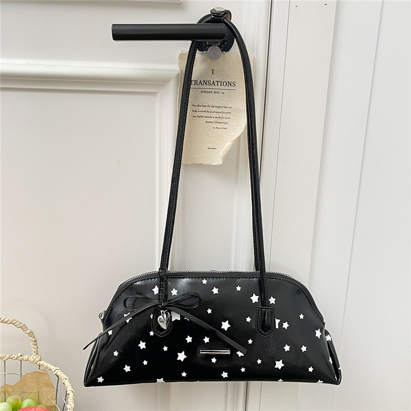 New PU Stars Bow Zipper Sweet  - Luxury Bags That Are Affordable 리뷰 및 가격