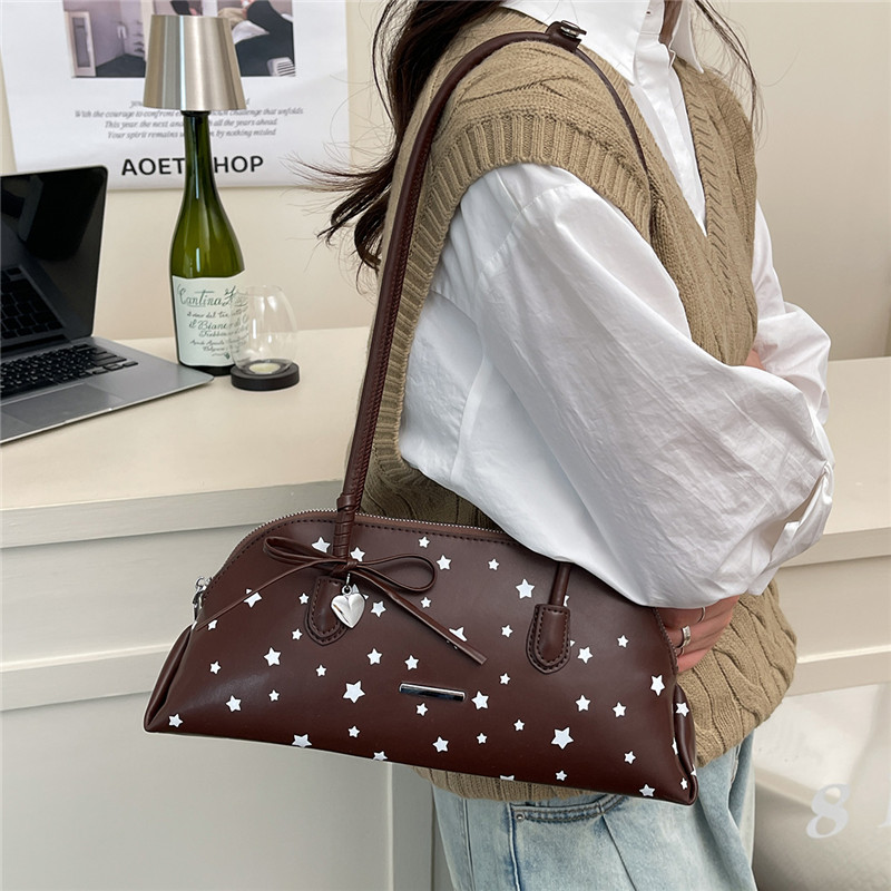 New PU Stars Bow Zipper Sweet  - Luxury Bags That Are Affordable 리뷰 및 가격