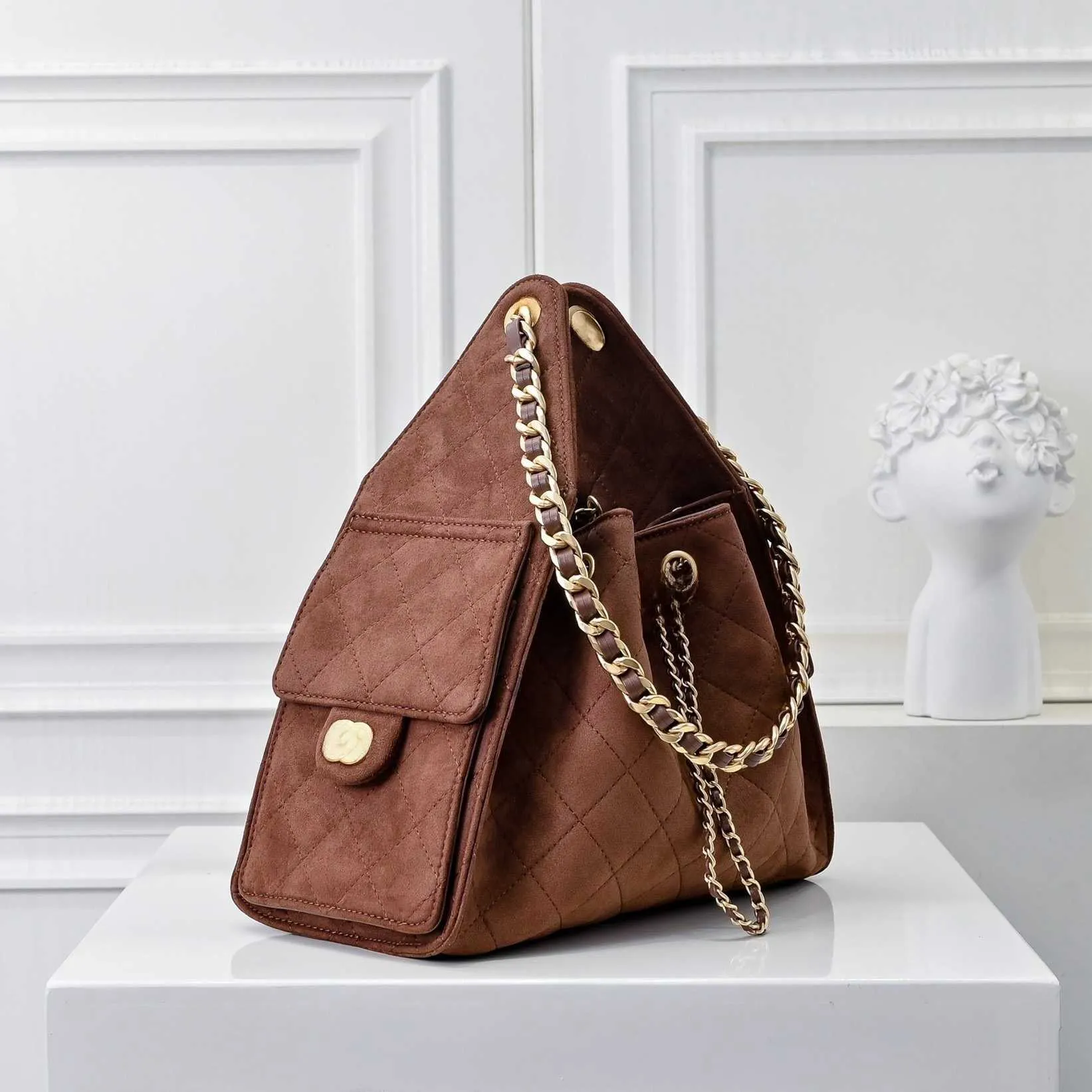 Designer 25 Caviar Leather Dra - Bucket Bag Suede 리뷰 및 가격