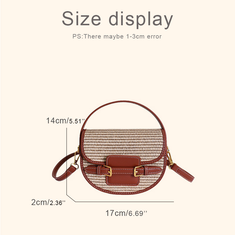 England Style Mini Straw Saddl - Luxury Bags Design 리뷰 및 가격