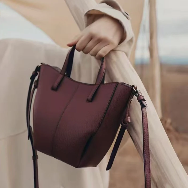 2026 New Women Large Handbag L - Bucket Bag Suede 리뷰 및 가격
