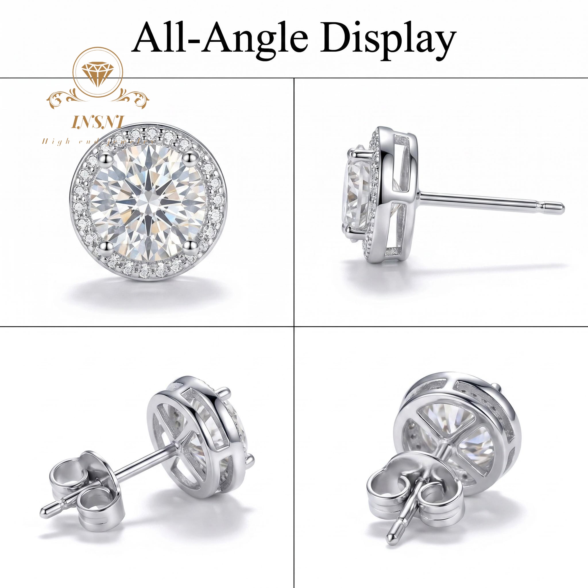 D-color Moissanite Sterling Si - Luxury Bags That Are Affordable 리뷰 및 가격